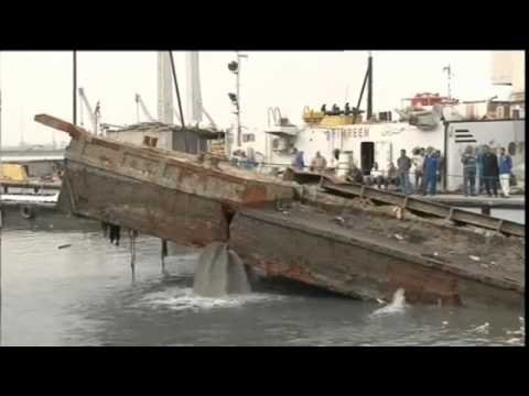 فيديو سفن غارقة منذ حرب العراق وإيران