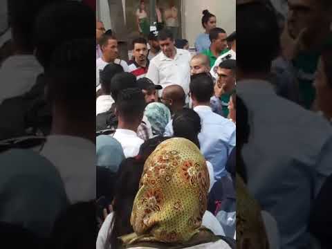 شاهد احتجاجات على التأخير المُتواصل للترام في الحسن الثاني