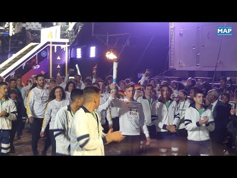 انطلاق حفل افتتاح الدورة الثالثة للألعاب الأولمبية للشباب