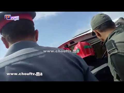 شاهد لحظة انتشال جثة سائق قطار بوقنادل