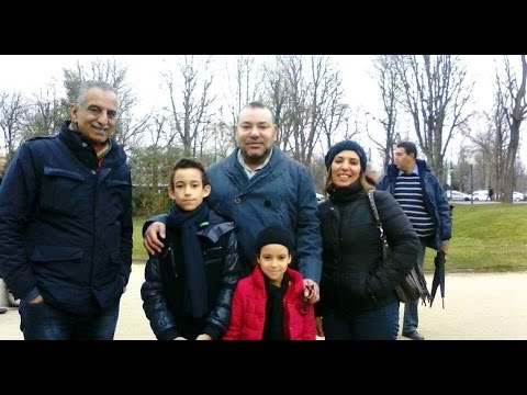 شاهد الملك محمد السادس يتكلم اللغة الدارجة