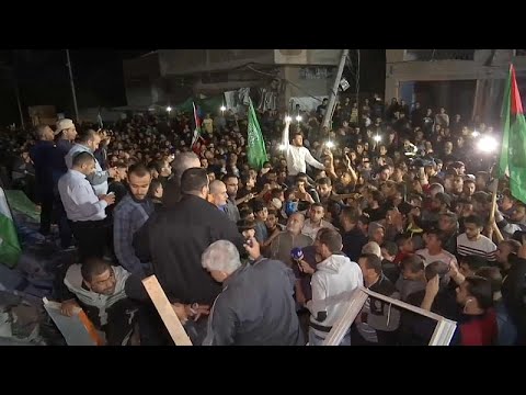 احتفالات فلسطينية وهدوء حذر مع توقّف إطلاق النار في غزة