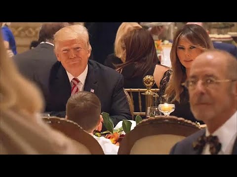 الرئيس الأميركي ترامب وعائلته يحتفلون بعيد الشكر