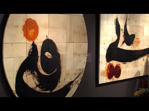 شاهد معرض الخط العربي بين الحركات الفنية والنصوص النقدية في الرباط