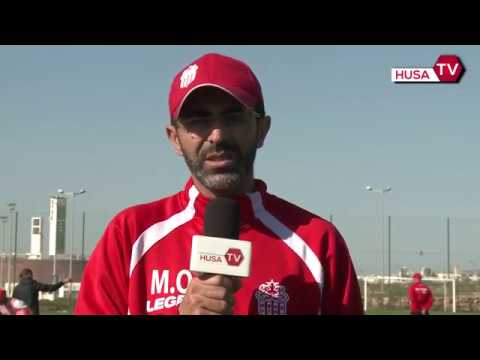 شاهد استعدادات نادي حسنية أكادير لمواجهة جينيراسيون فوت السنغالي