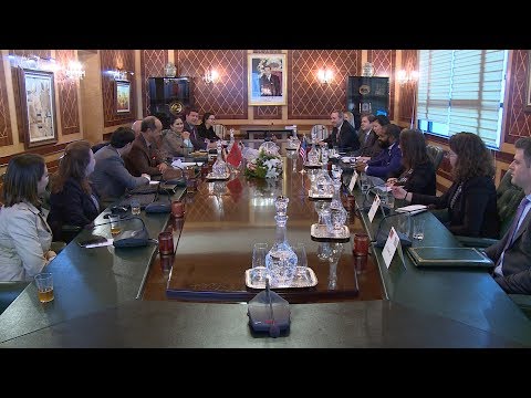 وفد عن المجلس الأميركي للقادة السياسيين الشباب يزور مجلس المستشارين