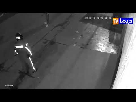 لحظة إطلاق قوات الأمن النار على بلطجي في الرباط