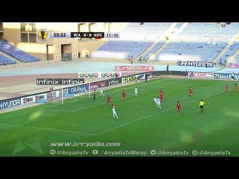 شاهد هدف الرجاء البيضاوي في مرمى أفريقيا ستارز