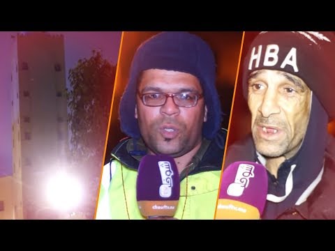 شاهد  توقيف فتاة وسط مسجد المصلى في البيضاء