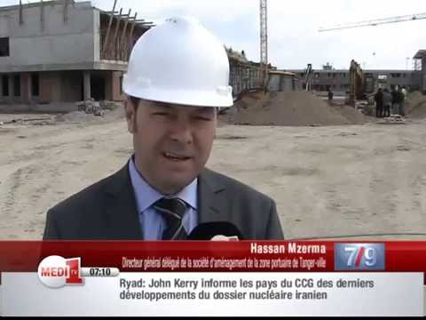 بالفيديو اقتراب الانتهاء من مشروع ميناء طنجة