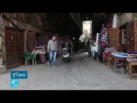 شاهد شارع الخيامية في القاهرة يروي أسرار صناعة الخيم