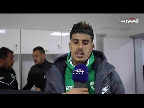 شاهدلاعبو مولودية وجدة يبدون سعادتهم بالفوز علىنهضة بركان