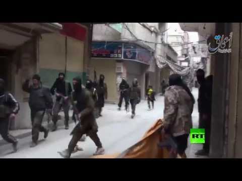 شاهد معارك دامية من داخل مخيم اليرموك