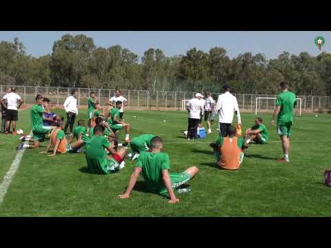 شاهد اليوم الثاني من تحضيرات الأسود قبل السفر إلى مالاوي