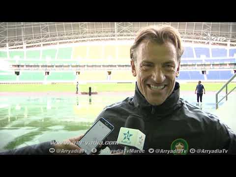 شاهد رونار يُطمئن لاعبيه قبل مواجهة مالاوي ويؤكد معرفته بجميع الأجواء