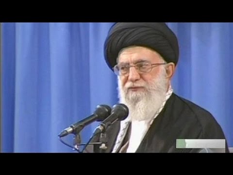 شاهد خامنئي يبدي تحفظه من اتفاق لوزان