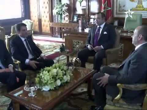 شاهد الملك محمد السادس يستقبل رئيس الوزراء الفرنسي