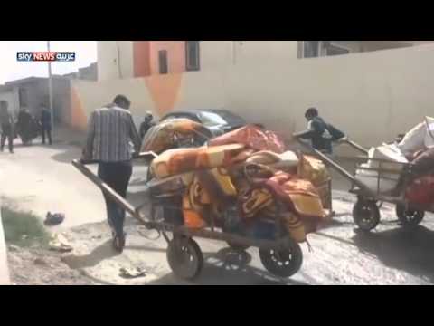 شاهد بالفيديو داعش يسيطر على غالبية أحياء الرمادي