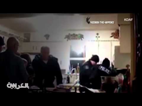 الشرطة الأمريكية تسحل امرأة حاملا في الشهر التاسع