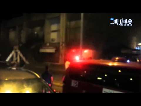 اشتعال حريق هائل بأكادير