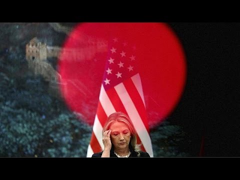 فيديو مؤيدو كلينتون يبدون فرحتهم بإعلان ترشحها للانتخابات