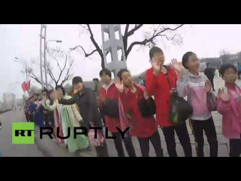 شاهد ماراثون بيونغ يانغ للأجانب لاكتشاف الشوارع الممنوعة