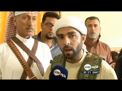 شاهدمؤتمر لتوحيد صف العشائر العراقية في مدينة الرمادي