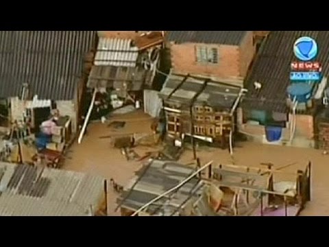 شاهد فيضانات تضرب ساو باولو