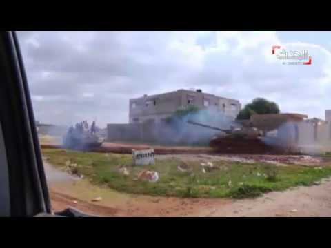 بالفيديو الجيش الليبي يتقدم نحو أحد المعسكرات المهمة قرب العاصمة