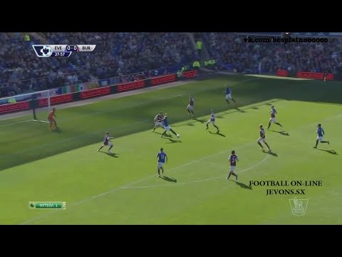 بالفيديو ميراليس يحرز هدف ايفرتون الوحيد في شباك برنيللي