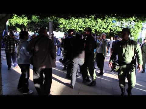 فيديو تدخل أمني عنيف ضد حقوقيين في المغرب