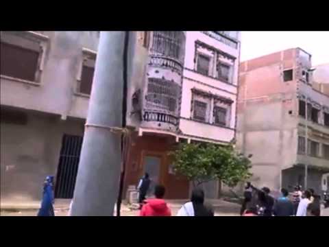 شاهد لحظة توقيف لص في القصر الكبير