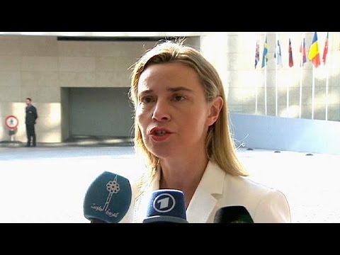 شاهد وزراء خارجية الأوروبي يبحثون شؤون المهاجرين