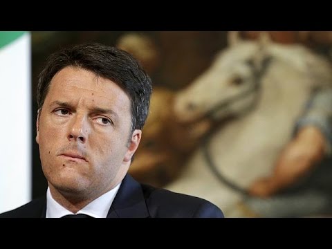 شاهد رينزي يدعو لاتخاذ إجراءات ضد هجرة البحر