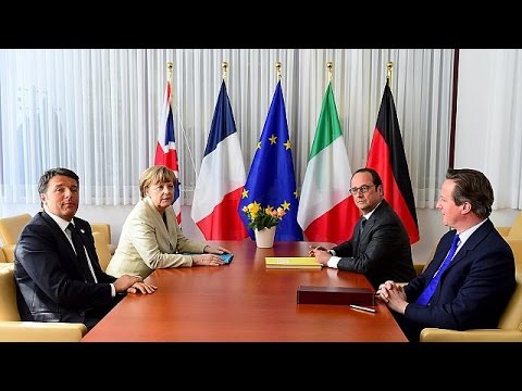 شاهد قادة أوروبا يتوافقون على زيادة الإمكانات المادية لمهمة تريتون