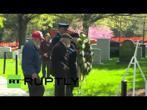 بالفيديو روسيا تكرم المحاربين القدامى الأميركيين