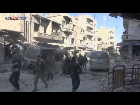 بالفيديو عشرات الغارات على إدلب وحماة