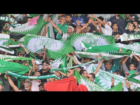 شاهد جماهير الرجاء البيضاوي تتوافد على الجزائر