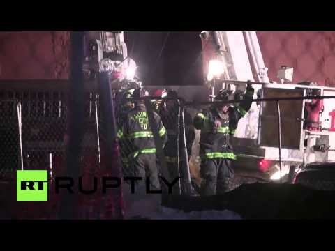 بالفيديو إحراق مباني في مدينة بالتيمور الأميركية