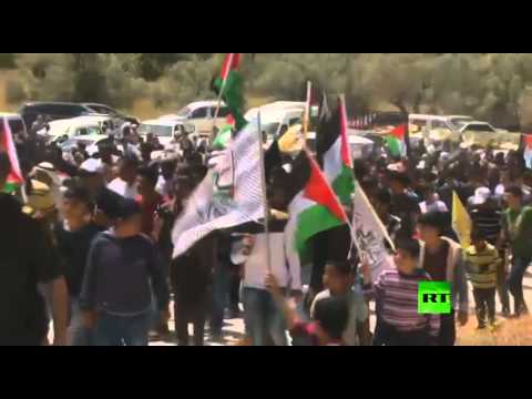 شاهد تشييع جثمان الفلسطيني محمد يحيى