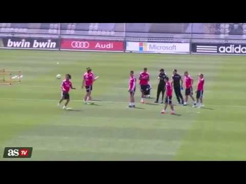 رودريجيز ومارسيلو يبهران رونالدو