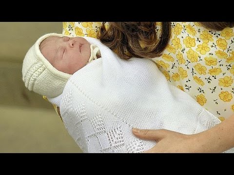 بالفيديو دوق و دوقة كامبيردج يظهران للعلن بصحبة طفلتهما الجديدة