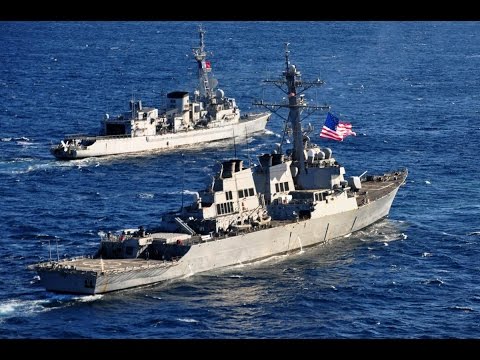 بالفيديو الولايات المتحدة تعزز انتشارها في مضيق هرمز إزاء إيران