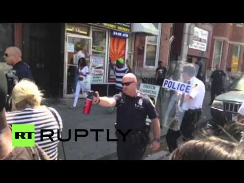 بالفيديو إطلاق نار جديد في مدينة بالتيمور الأميركية