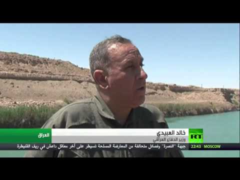 فيديو مقتل 35 مسلحًا من داعش بالقرب من بيجي