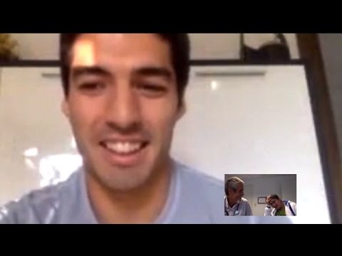 شاهد سواريز ينشر فيديو يدعم فيه مريض سرطان