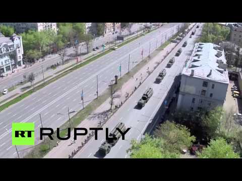 شاهد التحضيرات النهائية لاحتفالات عيدالنصر في موسكو