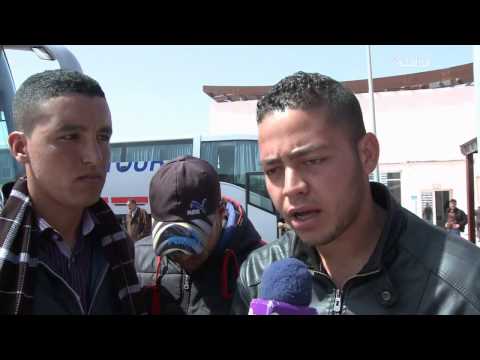 بالفيديو معاناة المواطنين مع المحطة الطرقية في الداخلة