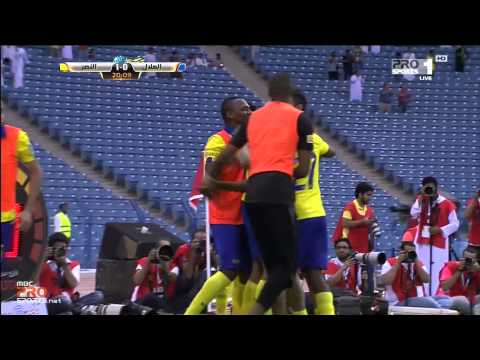 شاهد النصر بطلا للدوري بعد الفوز على الهلال