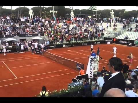 بالفيديو دي روسي يتحدى ناينغولان في التنس